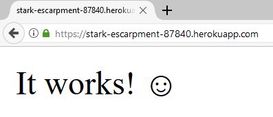 heroku prod working